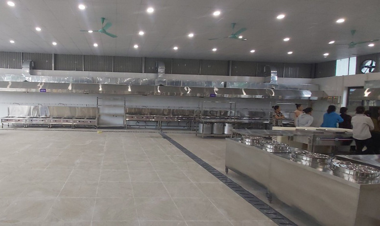 Thiết kế - thi công bếp công nghiệp nhà máy Bigfun Hải Dương