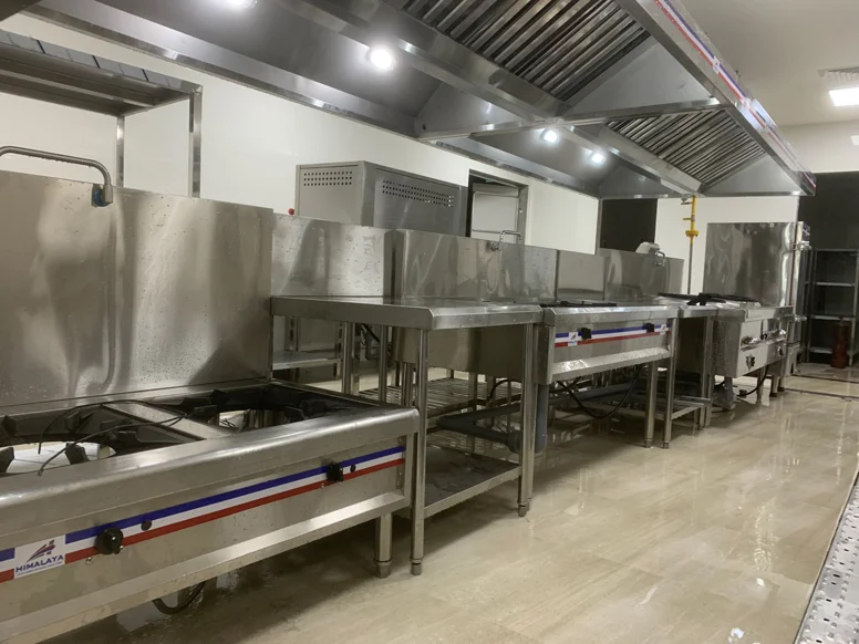 Bếp hầm đôi công nghiệp - Dự án: Thiết kế thi công bếp khách sạn 5 sao: The Watson Premium Hạ Long – Quảng Ninh.