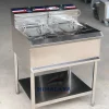 Bếp chiên nhúng điện đôi
