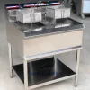 Bếp chiên nhúng điện đôi
