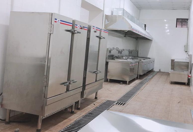 Dự án thiết kế - thi công hệ thống bếp điện công nghiệp công ty cổ phần may xuất khẩu Ninh Bình