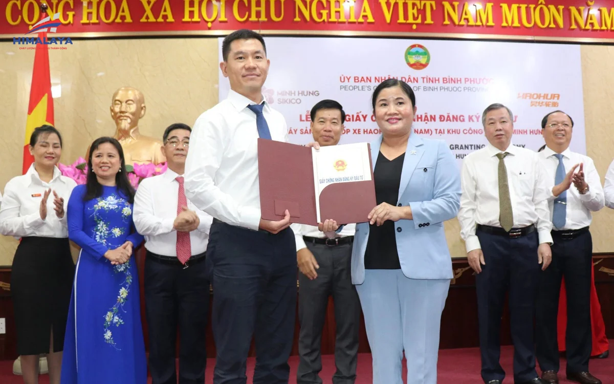 Dự án nhà máy Nhà máy sản xuất lốp xe Haohua Việt Nam tổng mức đầu tư 500 triệu USD