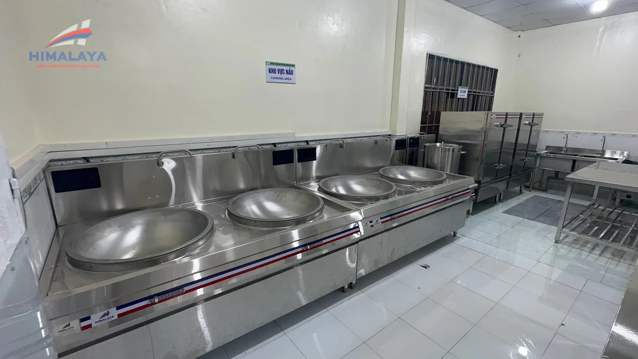 Địa chỉ cung cấp thiết bị bếp công nghiệp tại Bắc Giang uy tín nhất