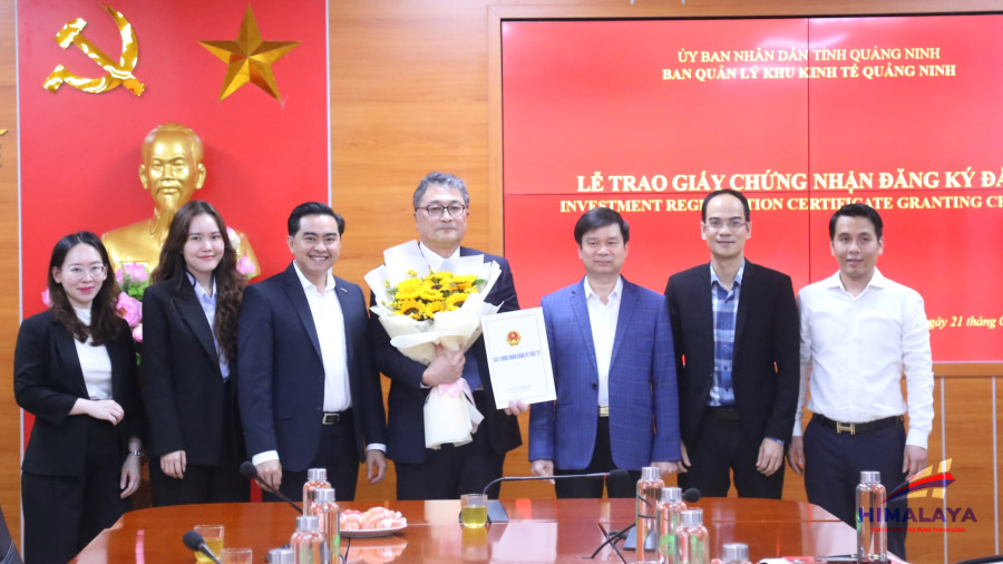 Quảng Ninh trao chứng nhận đầu tư 2 dự án FDI 330 triệu USD