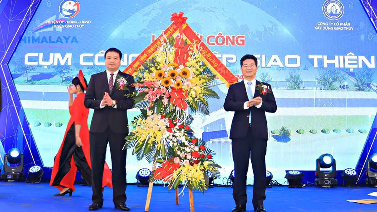Nam Định: khởi công cụm công nghiệp Giao Thiện 600 tỷ đồng