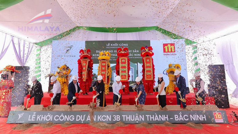 Bắc Ninh Khởi công dự án kho xưởng xây sẵn 90.000m2 tại khu công nghiệp Thuận Thành III