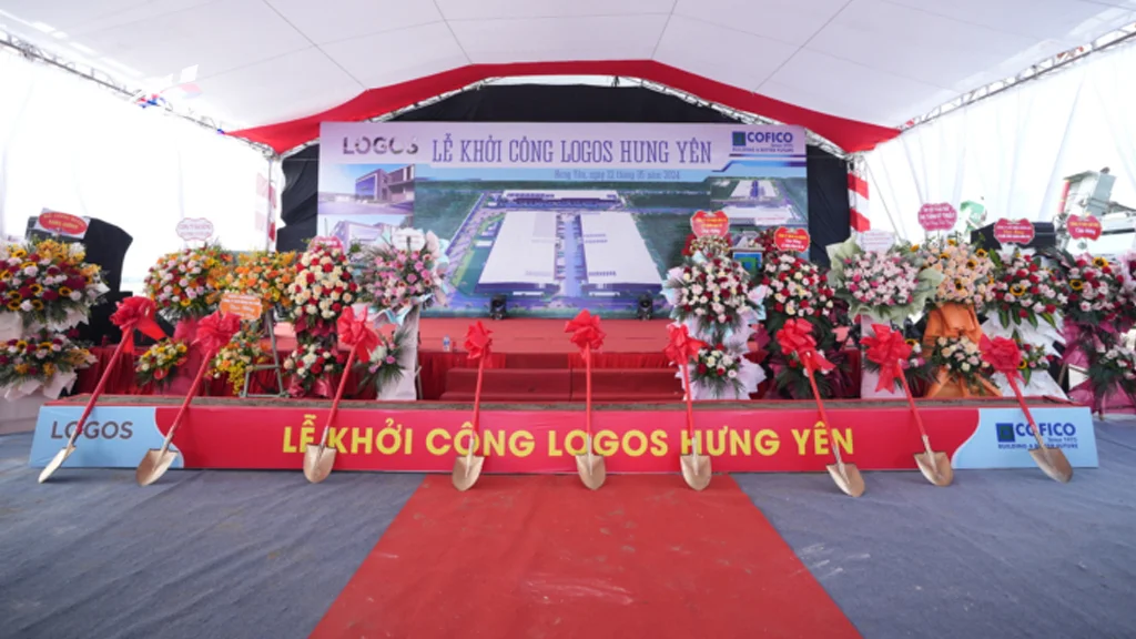 Khởi công dự án logistic Logos Hưng Yên