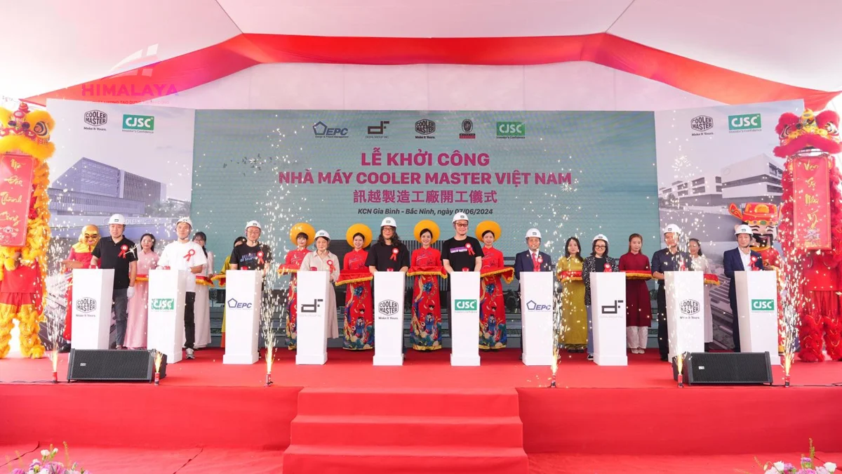 Bắc Ninh: Khởi công dự án Nhà máy sản xuất Cooler Master Việt Nam
