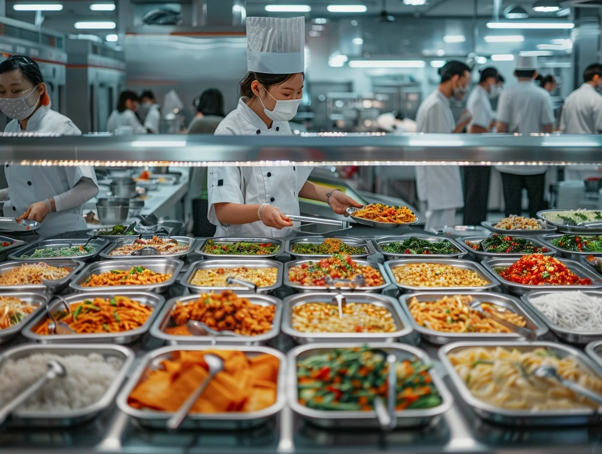 Lưu ý khi thiết kế dự án bếp canteen nhà máy