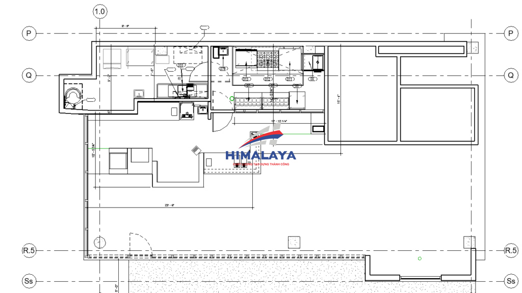 Thiết kế mặt bằng nhà hàng