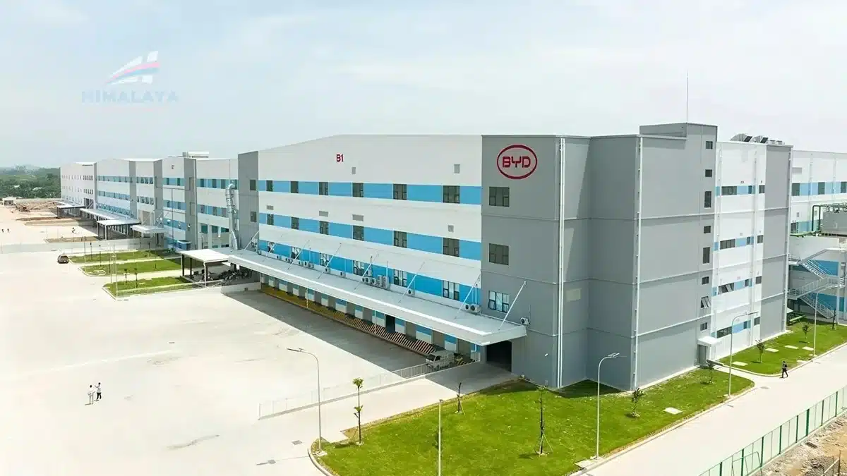 nhà máy điện tử BYD Việt Nam