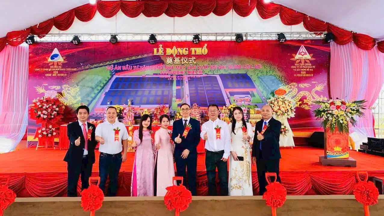 Dự án nhà máy sợi Công ty TNHH Sợi Golden Eagle (Việt Nam)