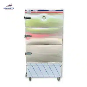 Tủ hấp 3 tầng dùng điện - Tủ hấp hải sản 3 tầng